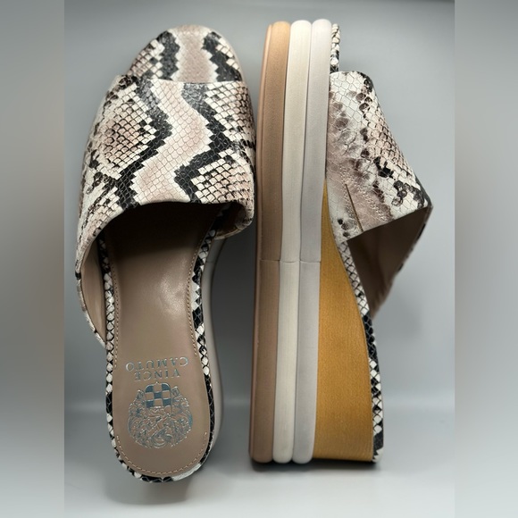Vince Camuto Shoes - Vince Camuto Women's Pendrea Platform Slide Wedge Sandal